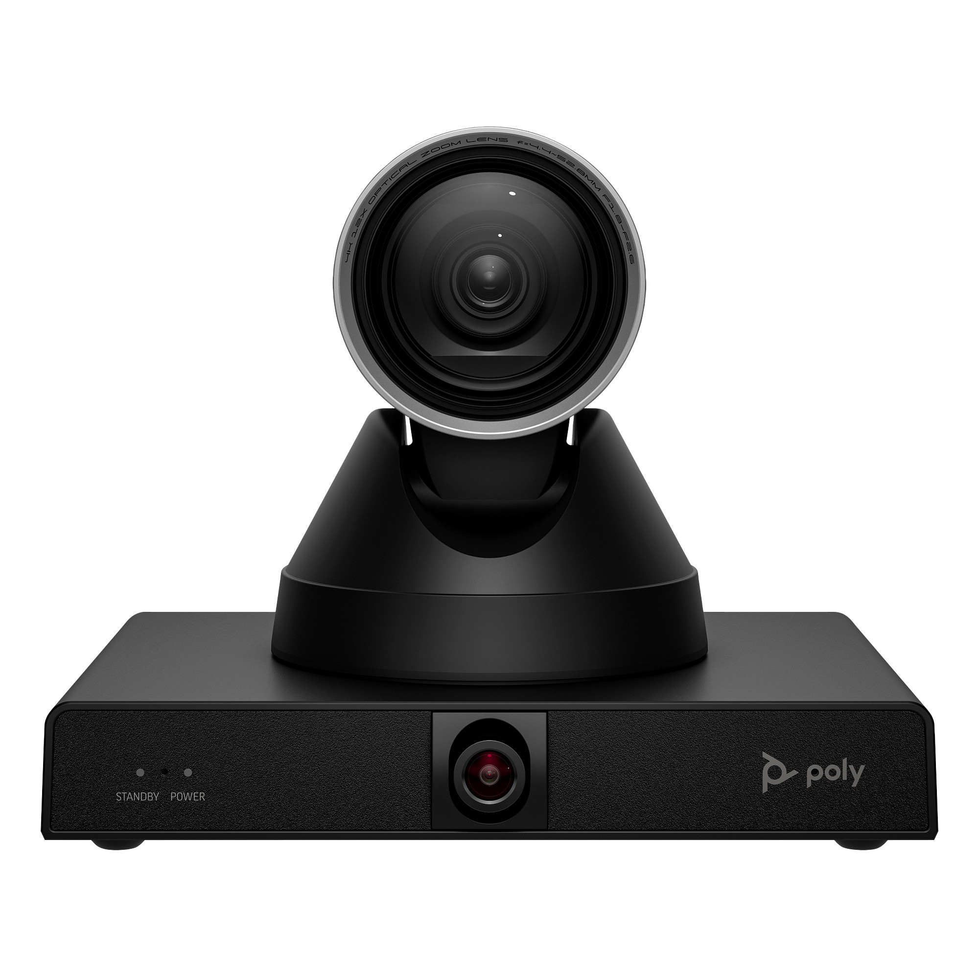 Poly Studio E60 Smartkamera 4K MPTZ mit 12-fachem optischem Zoom Kameraauflösung: 2160p, 4K UHD (3840 x 2160), Dual Obje...