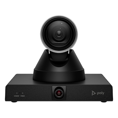 Poly Studio E60 Smartkamera 4K MPTZ mit 12-fachem optischem Zoom Kameraauflösung: 2160p, 4K UHD (3840 x 2160), Dual Obje...