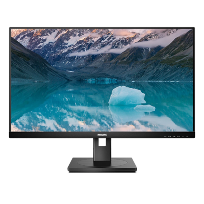 Philips 222S9JML 21.5 Zoll Full HD Monitor, höhenverstellbar, Laustsprecher (1920x1080), 75 Hz, HDMI, DisplayPort) schwa...