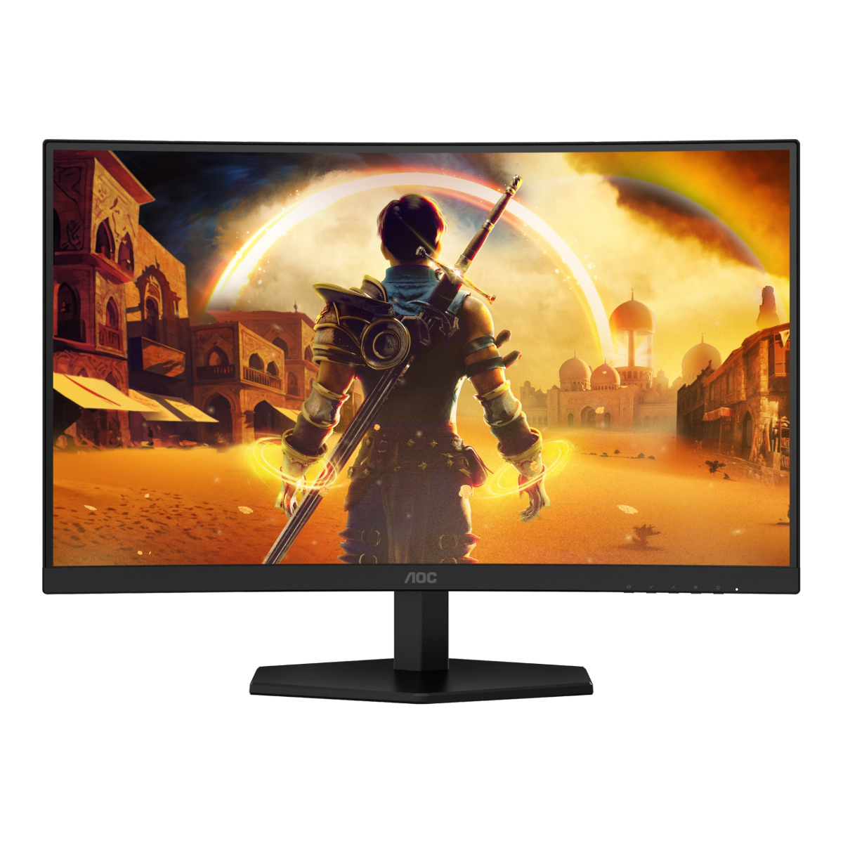 AOC C27G42ZE 27 Zoll - Curved Gaming Monitor Fast VA, FHD, 260 Hz, 1 ms GtG, HDMI, DP Displays Produkt Bild 2