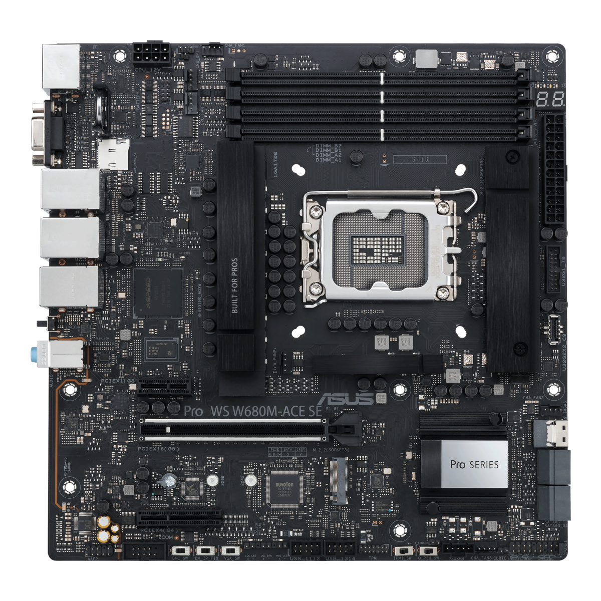 ASUS Pro WS W680M-Ace SE Mainboard