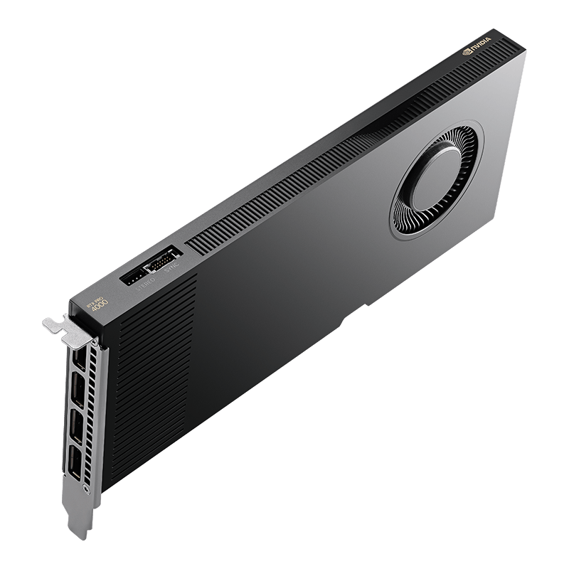 NVIDIA RTX PRO 4000 Blackwell - 24GB GDDR7, 4x DP