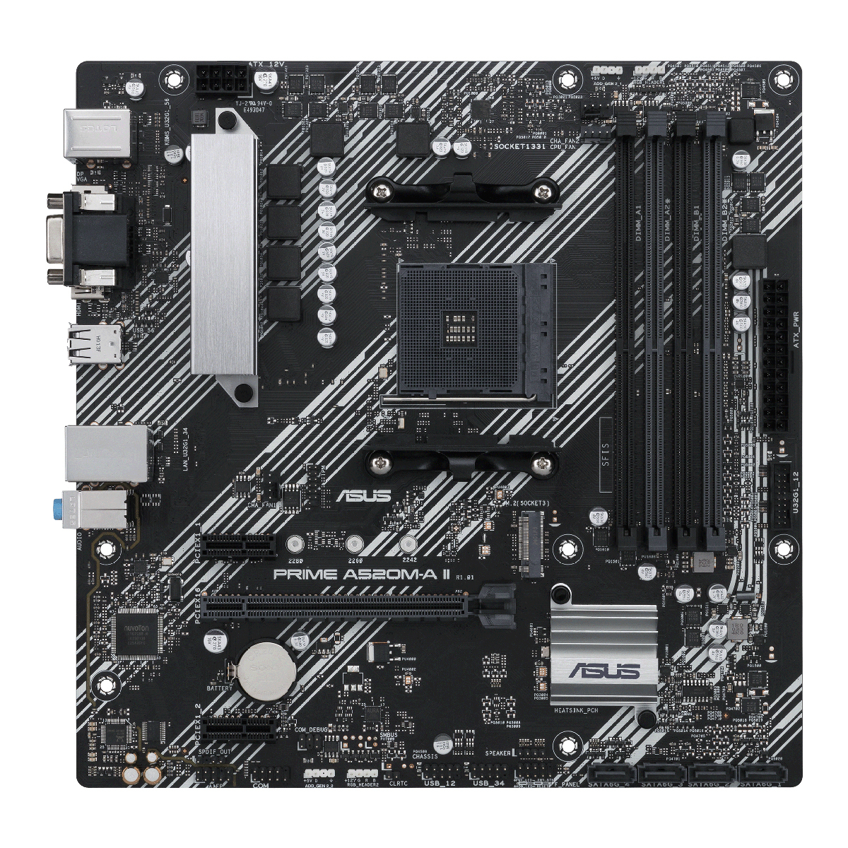 ASUS Prime A520M-A II/CSM Mainboards Produkt Bild 2