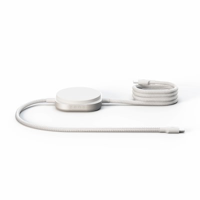 Zens Charging Cable USB C-C Pro 2 - White Kabelloses Ladegerät - 140 Watt - 2 Ausgabeanschlussstellen (magnetisch, 24 pi...