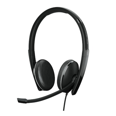 EPOS ADAPT 165T USB-C II Kabelgebundenes, beidseitiges Headset, 3,5 mm Klinke, USB-C-Anschluss, Microsoft Teams zertifiziert, UC