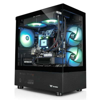 Thermaltake NBB V170A 5070 Elite Gaming PC AMD Ryzen 7 7800X3D, 32GB RAM, 1TB SSD, GeForce RTX 5070 (12GB GDDR7), Window...