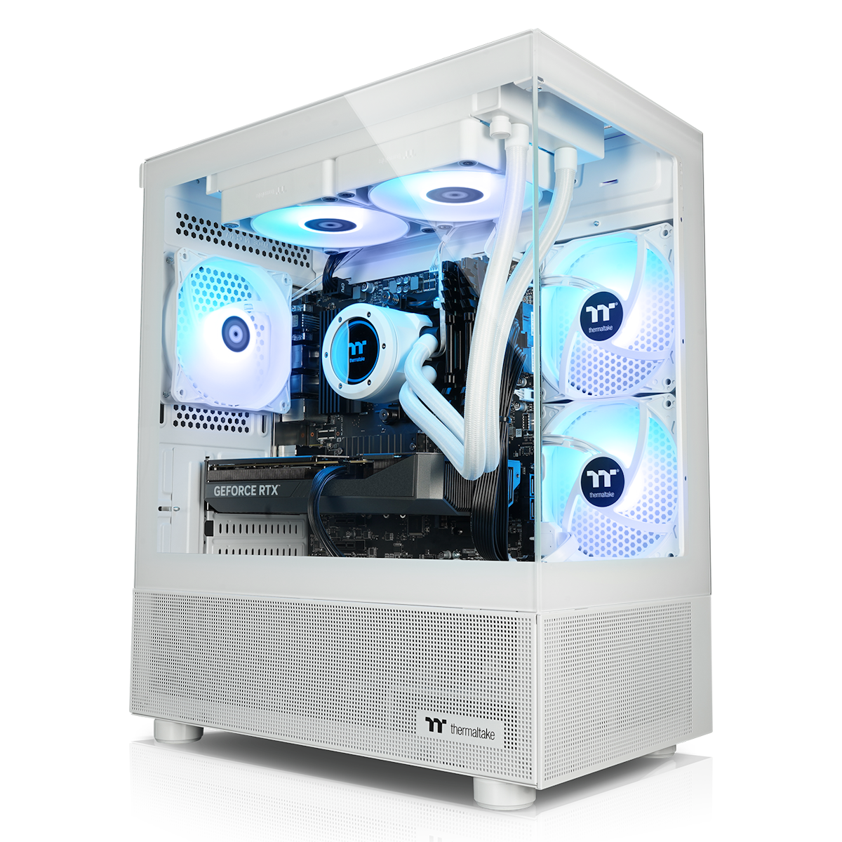 Thermaltake NBB V170A 5060Ti Snow Gaming PC AMD Ryzen 7 8700F, 32GB RAM, 1TB SSD, GeForce RTX 5060 Ti (8GB GDDR7), Windo...