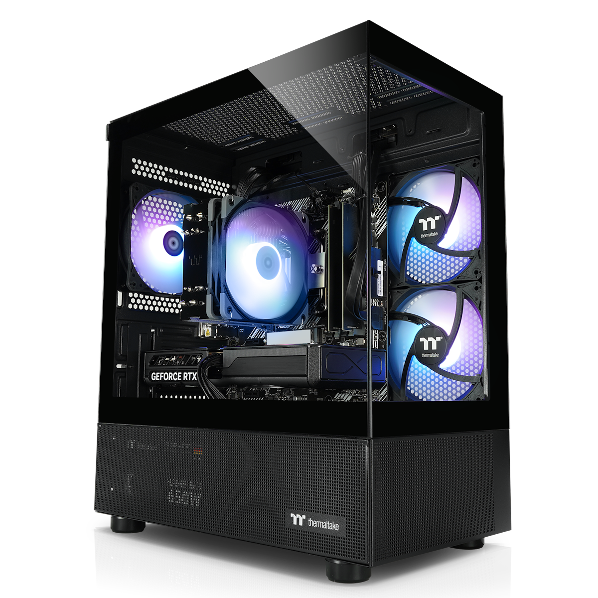 Thermaltake NBB A-Line Air 5060 Gaming PC AMD Ryzen 7 5700X, 16GB RAM, 500GB SSD, GeForce RTX 5060 (8GB GDDR7), Windows ...
