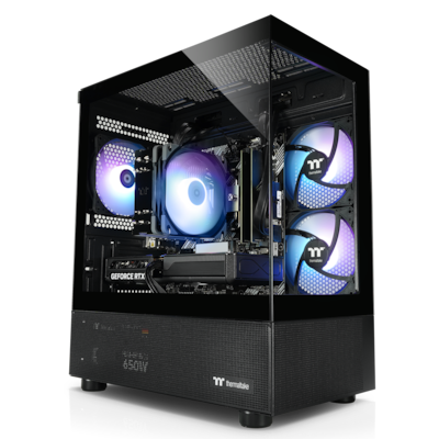 Thermaltake NBB A-Line Air 5060 Gaming PC AMD Ryzen 7 5700X, 16GB RAM, 500GB SSD, GeForce RTX 5060 (8GB GDDR7), Windows ...