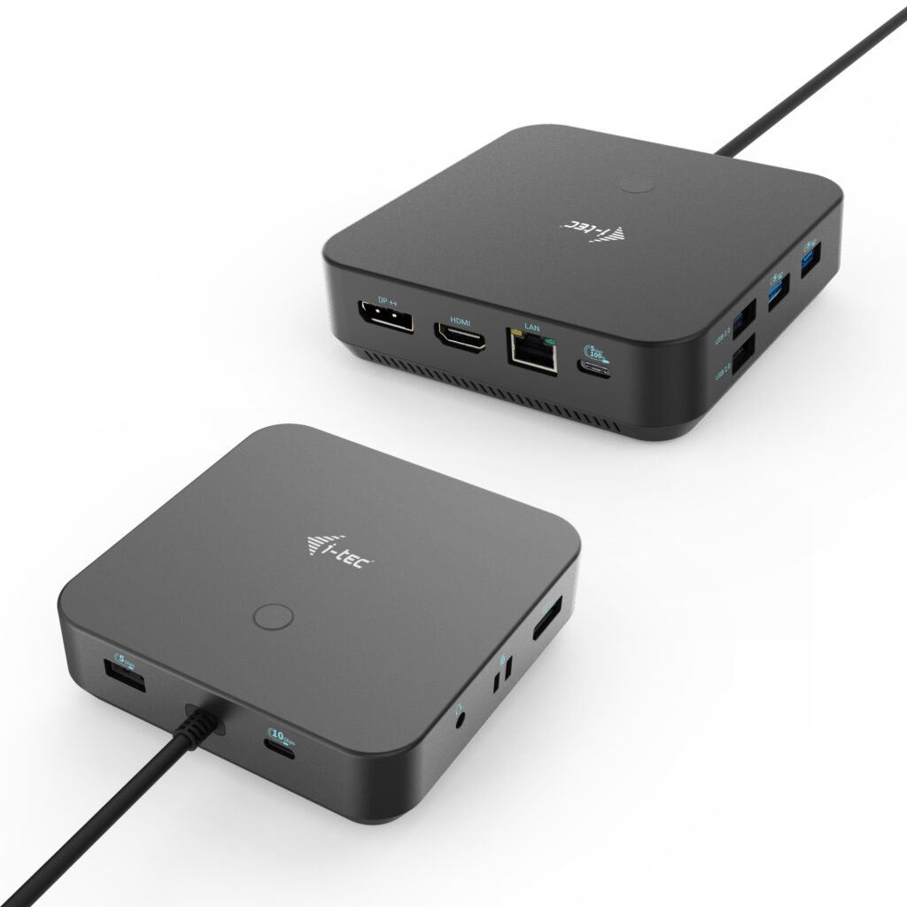 Image of i-tec USB-C HDMI Dual DP Docking Station mit Power Delivery 100 W