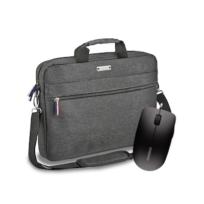 PEDEA Notebooktasche "URBAN-HIP", 17,3" + CHERRY MC 1000 Maus