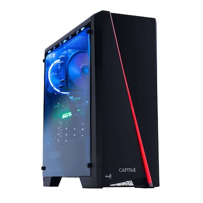 Thumbnail - Captiva Advanced Gaming PC R90-128 AMD Ryzen 5 4500, 16GB RAM, 1000GB SSD, GeForce RTX 3050, Wi-Fi6, Windows 11 Home