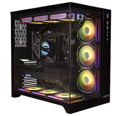 Thumbnail - Captiva PC Highend Gaming R89-109 AMD Ryzen 9 9950X, 64GB DDR5 RAM, Nvidia Geforce RTX 5080 (16GB GDDR7), 2x 2TB M.2 , W...