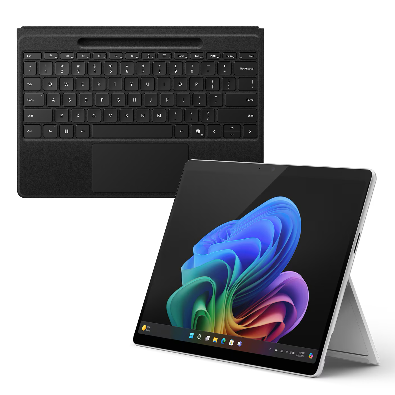 Microsoft Surface Pro 11 for Business Copilot+PC i7U 32GB 256GB inkl. Pro Flex Keyboard schwarz - 32GB - 256GB - i7U-2 -...