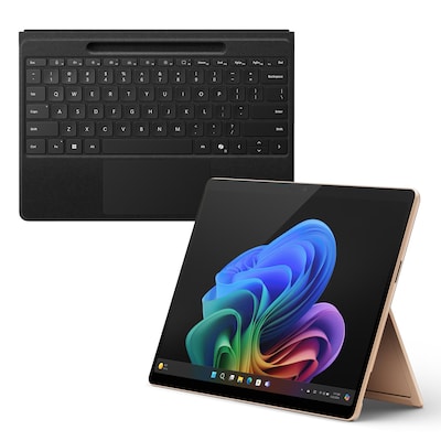 Microsoft Surface Pro Copilot+ PC 13" - 16GB - 1TB - X Elite inkl. Pro Flex Keyboard schwarz - 13" touchscreen - sand