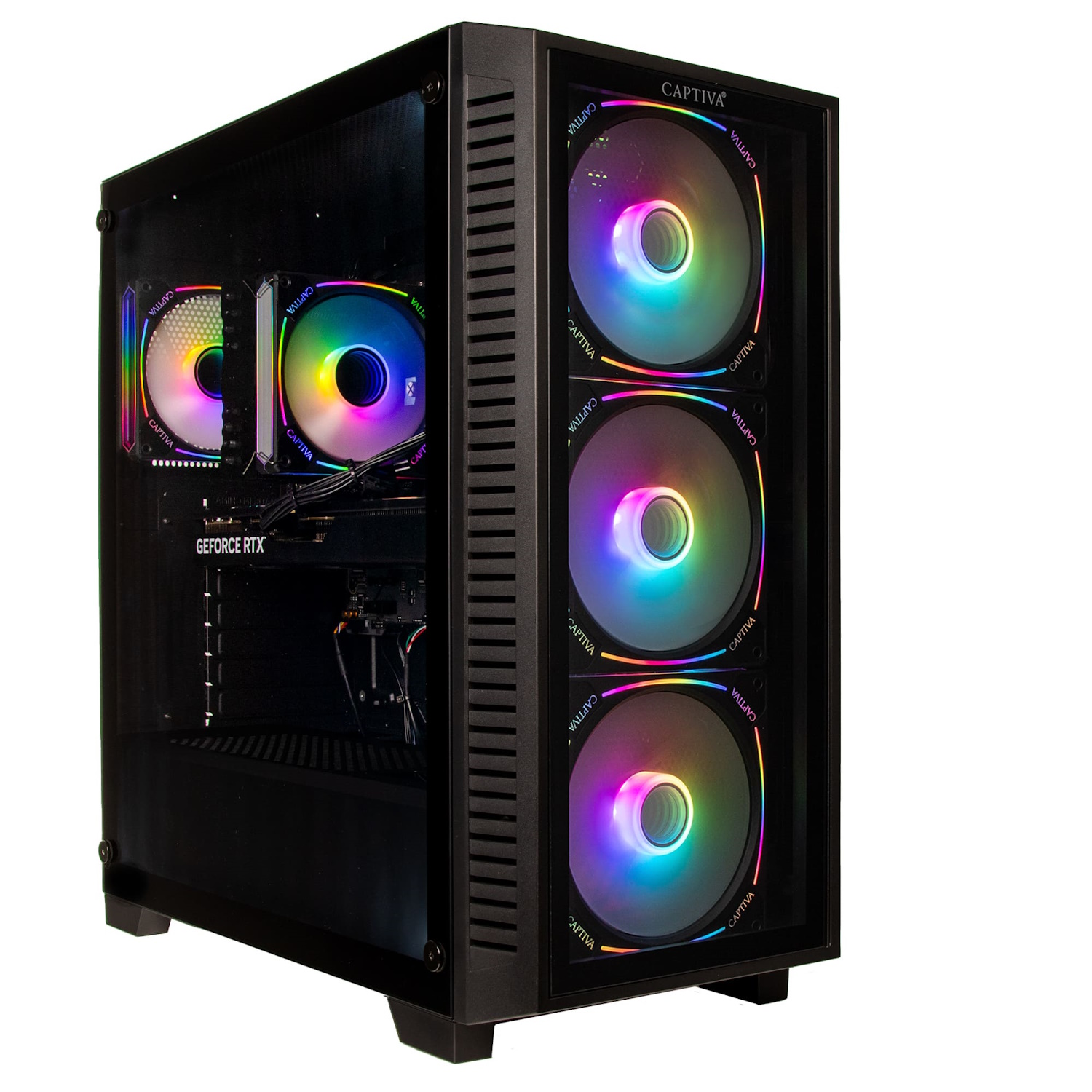 Captiva PC Highend Gaming I88-935 Intel Core i7-14700KF, 64GB DDR5 RAM, 2TB M.2 SSD, Nvidia 5080 (16GB GDDR7), Z790, Win...