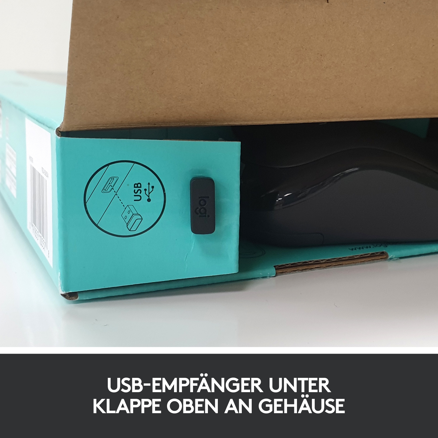 Logitech MK270 Desktopset, kabellos, US-Layout Tastatur und Maus Tastaturen Produkt Bild 11