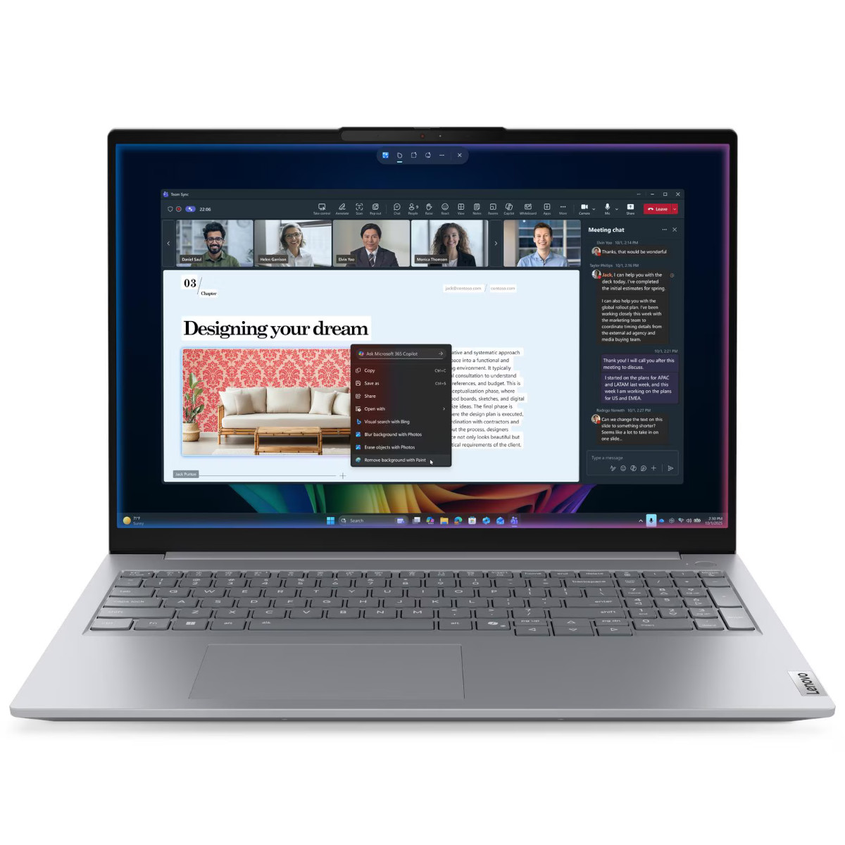 Lenovo ThinkBook 16 Gen 9 IPL - 21UR005WGE - 16" WUXGA, Intel Core™ Ultra 7 355, 32GB RAM, 512GB SSD, Windows 11 Pro