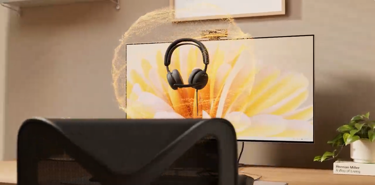 Logitech Zone Wired 2 for Business Headset. TEAMS, Rose_1
