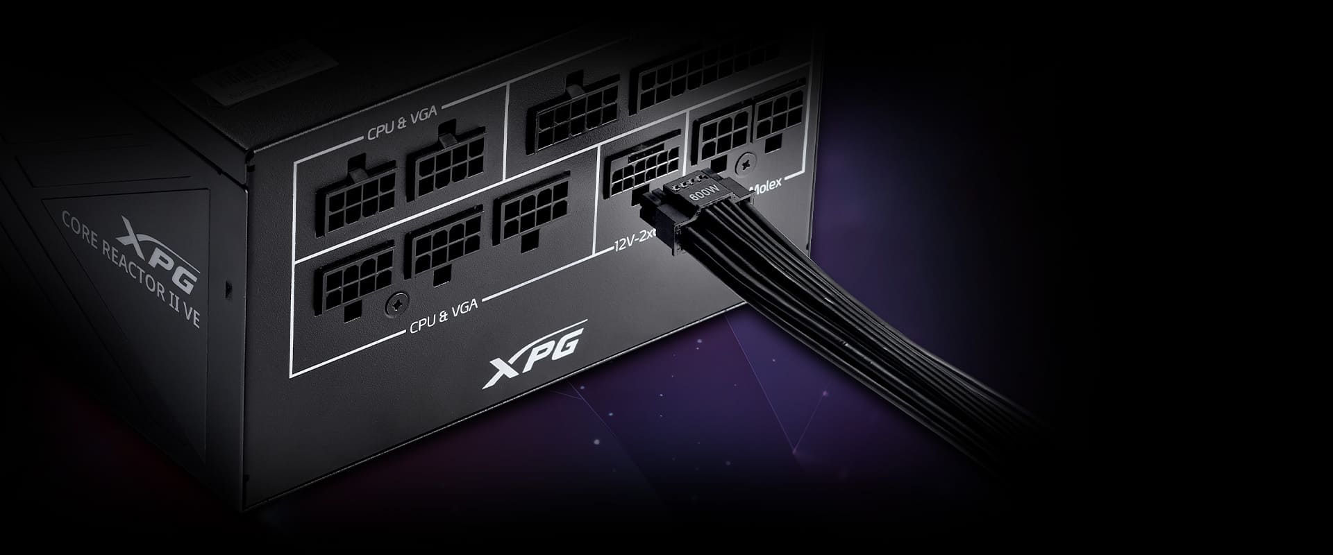 ADATA XPG CORE REACTOR II VE 850W ATX 3.1 Black | PC-Netzteil_2