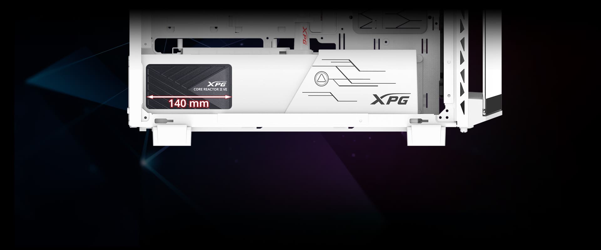 ADATA XPG CORE REACTOR II VE 850W ATX 3.1 Black | PC-Netzteil_4