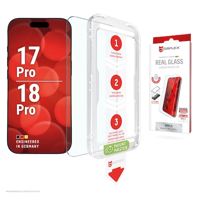 DISPLEX Real Glass MM iPhone 17 Pro/18 Pro