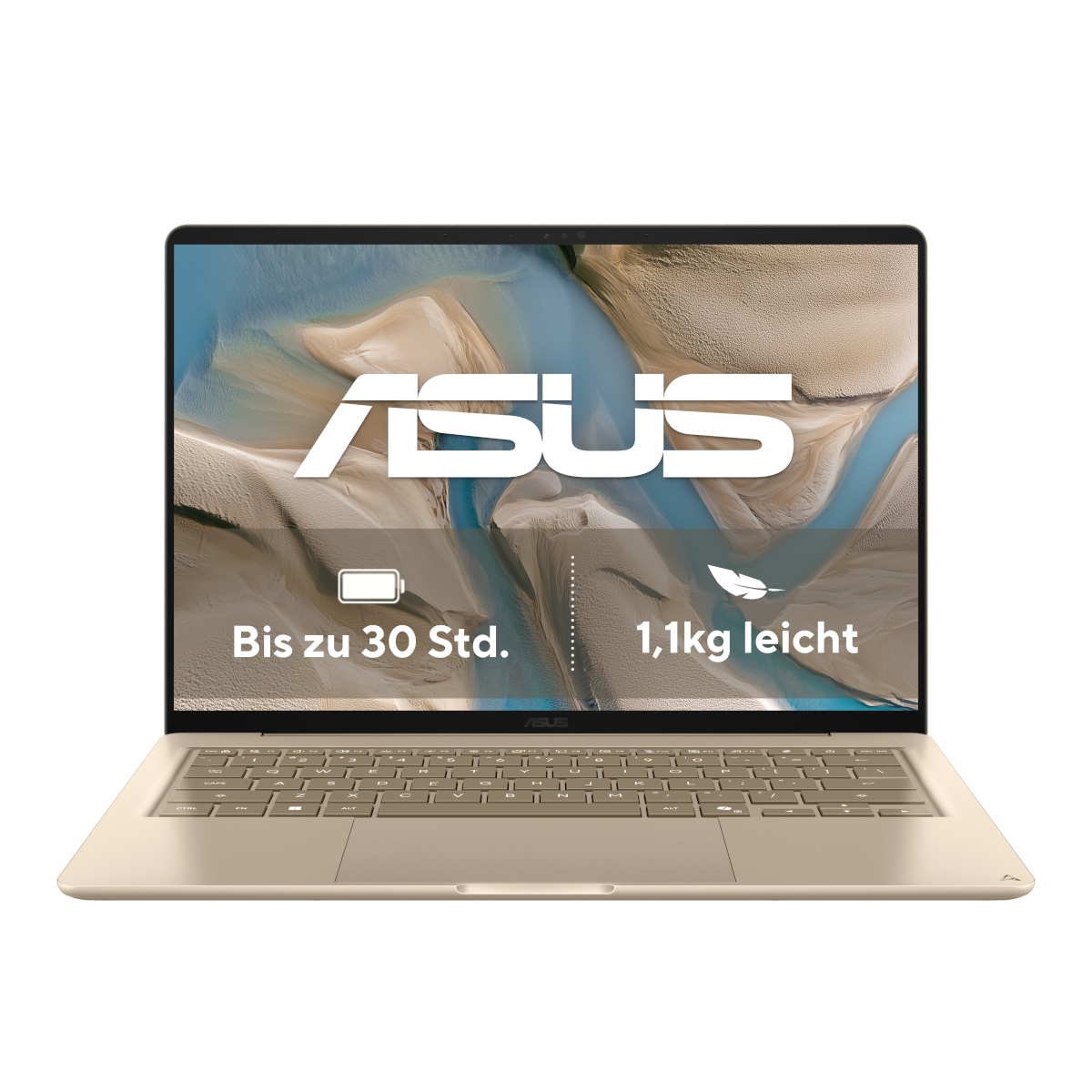 ASUS Zenbook 14 UX3480QA-U1157W - 14" WUXGA OLED, Qualcomm Snapdragon X X1-26-100, 16GB RAM, 512GB SSD, Qualcomm Adreno, Windows 11