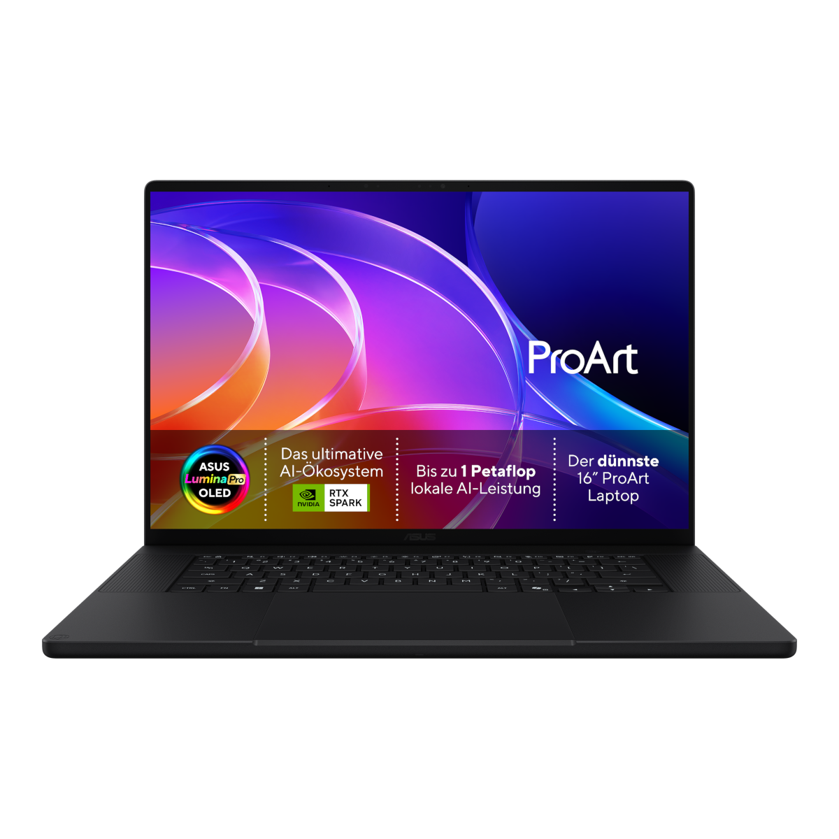 ASUS ProArt P16 H7607BA-SE176X - 16" WQUXGA 120Hz OLED, NVIDIA RTX Spark N1X 20-Core, 64GB RAM, 1TB SSD, Windows 11 Pro