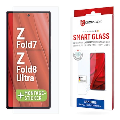 DISPLEX Smart Glass Samsung Z Fold7/Z Fold8 Ultra - Farbe: Transparent