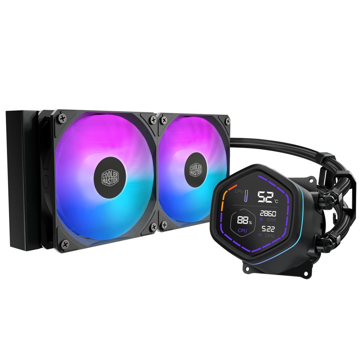 Cooler Master ML Core Nex Digital 240 Black ARGB