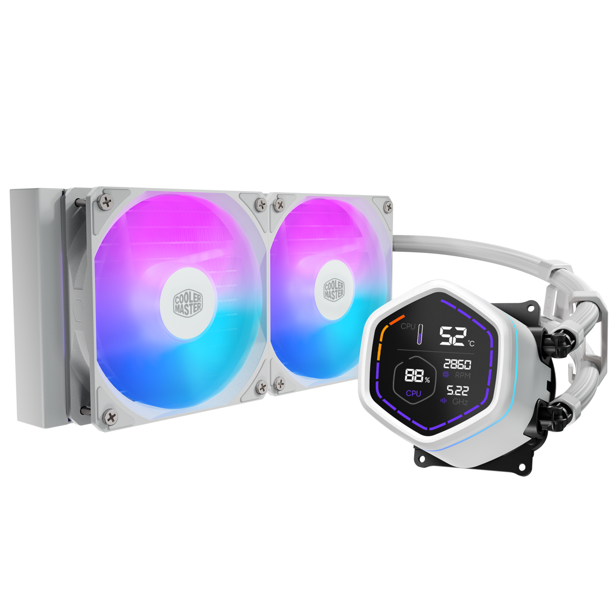Cooler Master ML Core Nex Digital 240 White ARGB