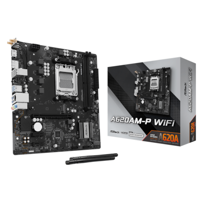 ASRock A620AM-P WiFi Mainboard Sockel AM5
