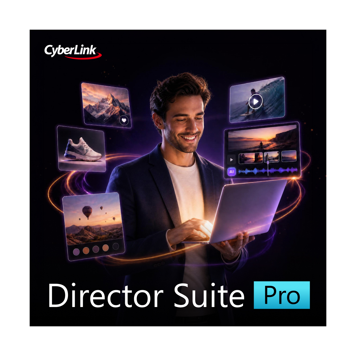 Cyberlink Director Suite Pro 365 [1 Benutzer / 1 Jahr / 100GB Cl