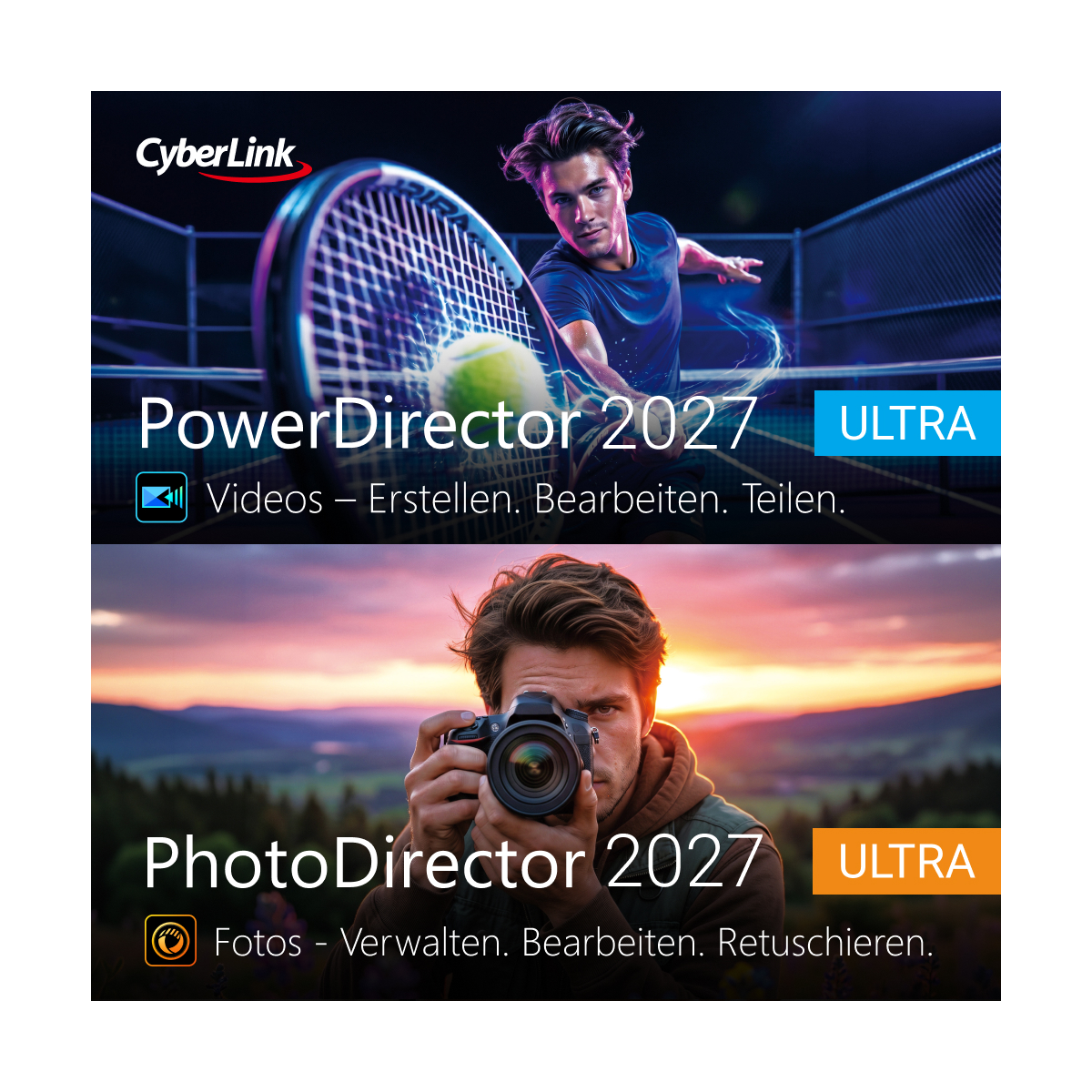 Cyberlink PowerDirector 2027 Ultra & PhotoDirector 2027 Ultra ...