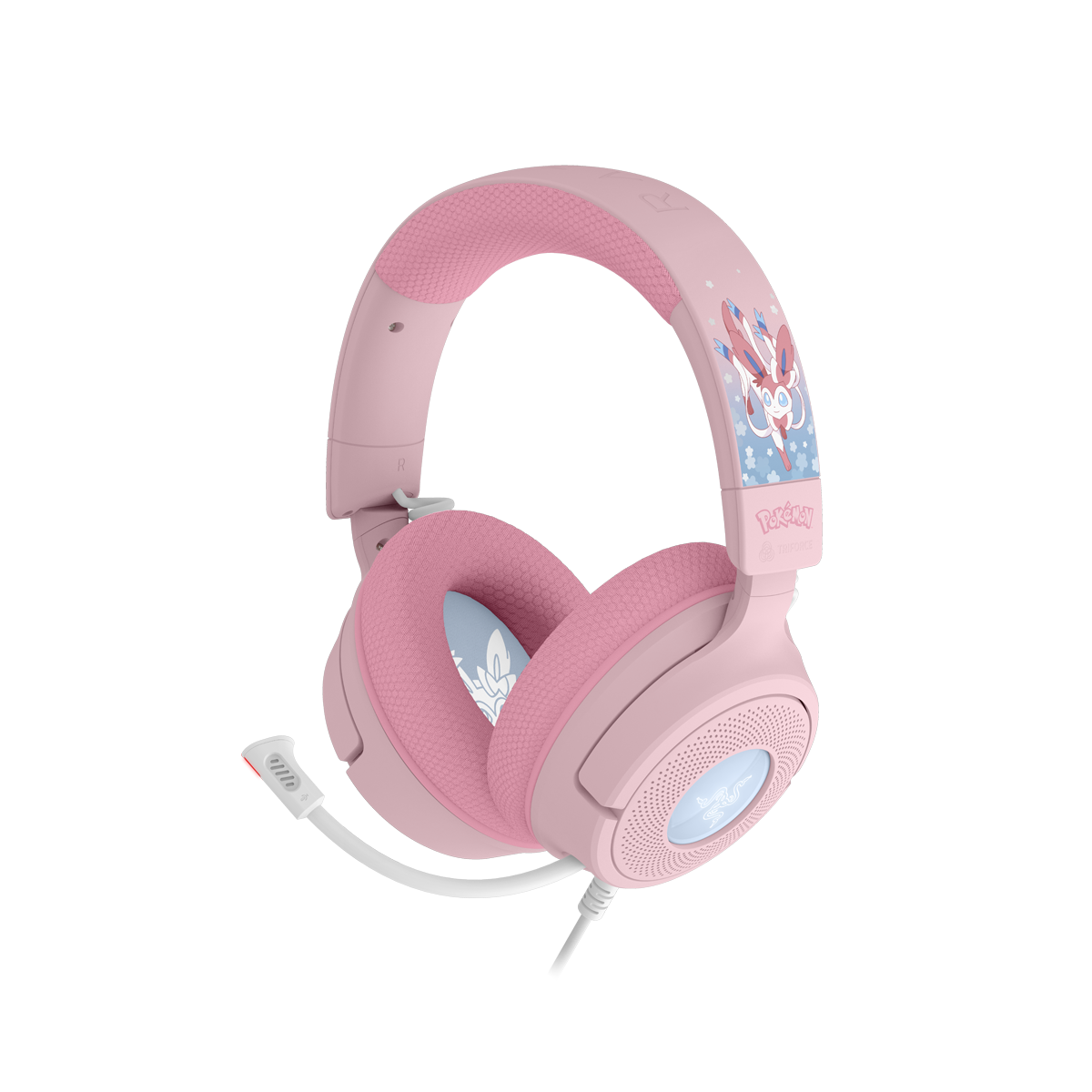 Razer Kraken V4 X Gaming Headset Pokémon Sylveon Edition kabelgebundenes Gaming Headset im Pokémon Feelinara Design