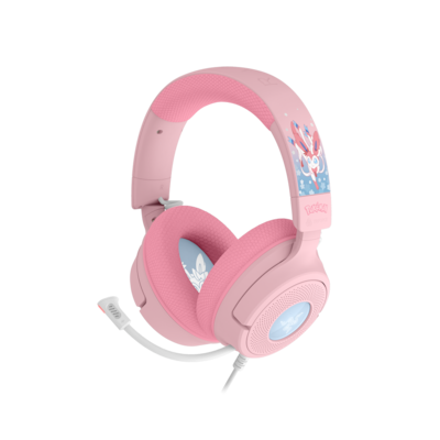 Razer Kraken V4 X Gaming Headset Pokémon Sylveon Edition kabelgebundenes Gaming Headset im Pokémon Feelinara Design