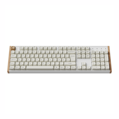 Keychron K2 K10 HE Wireless Mechanische Gaming-Tastatur RGB, Hot-Swap, Aluminium, Nebula Switch, Weiß, DE-Layout