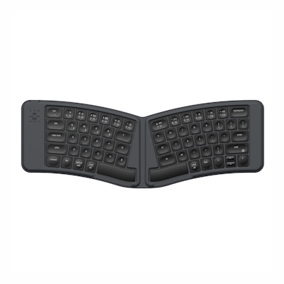 Keychron K2 B11 Pro Ultra-Slim Faltbare Wireless-Tastatur, Space Grey