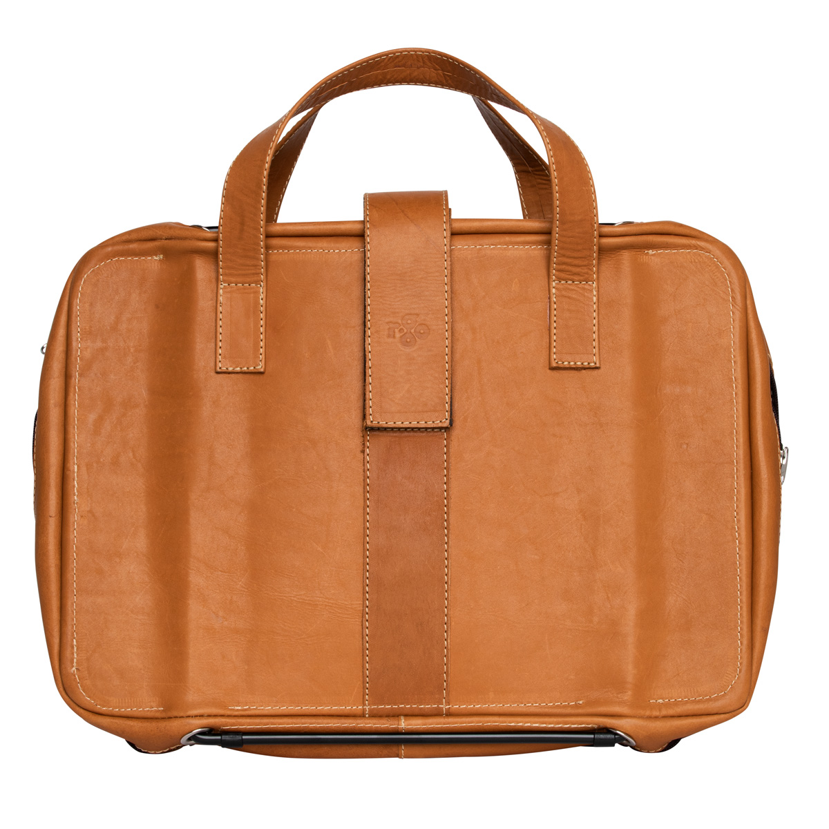 R-Go Viva 15.6" Leder-Laptoptasche (Braun)