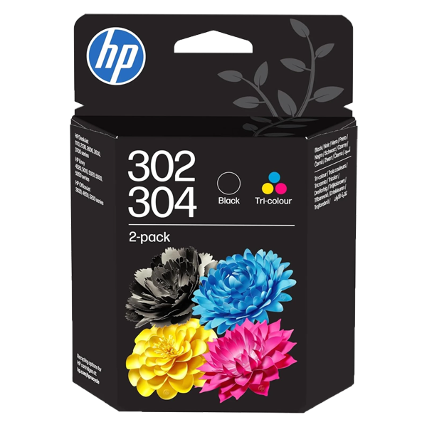 HP 302/304 Farbe/Schwarz Multi Pack
