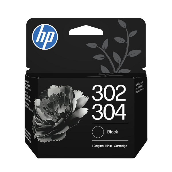 HP 302/304 Schwarz Original Tinte