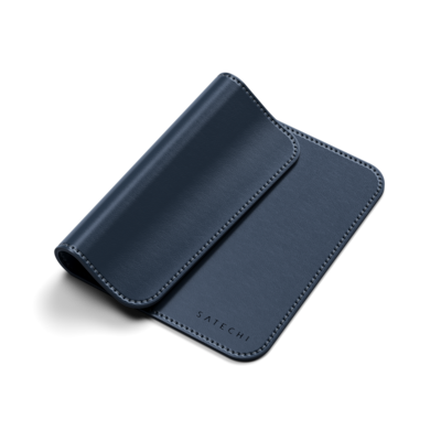Satechi Vegan-Leather Premium Mouse Pad Blue