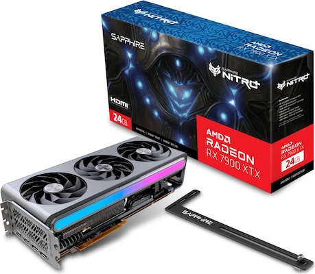Sapphire Nitro+ Radeon RX 7900 XTX Vapor-X B-Ware - 24GB GDDR6, 2x HDMI, 2x DP, full retail