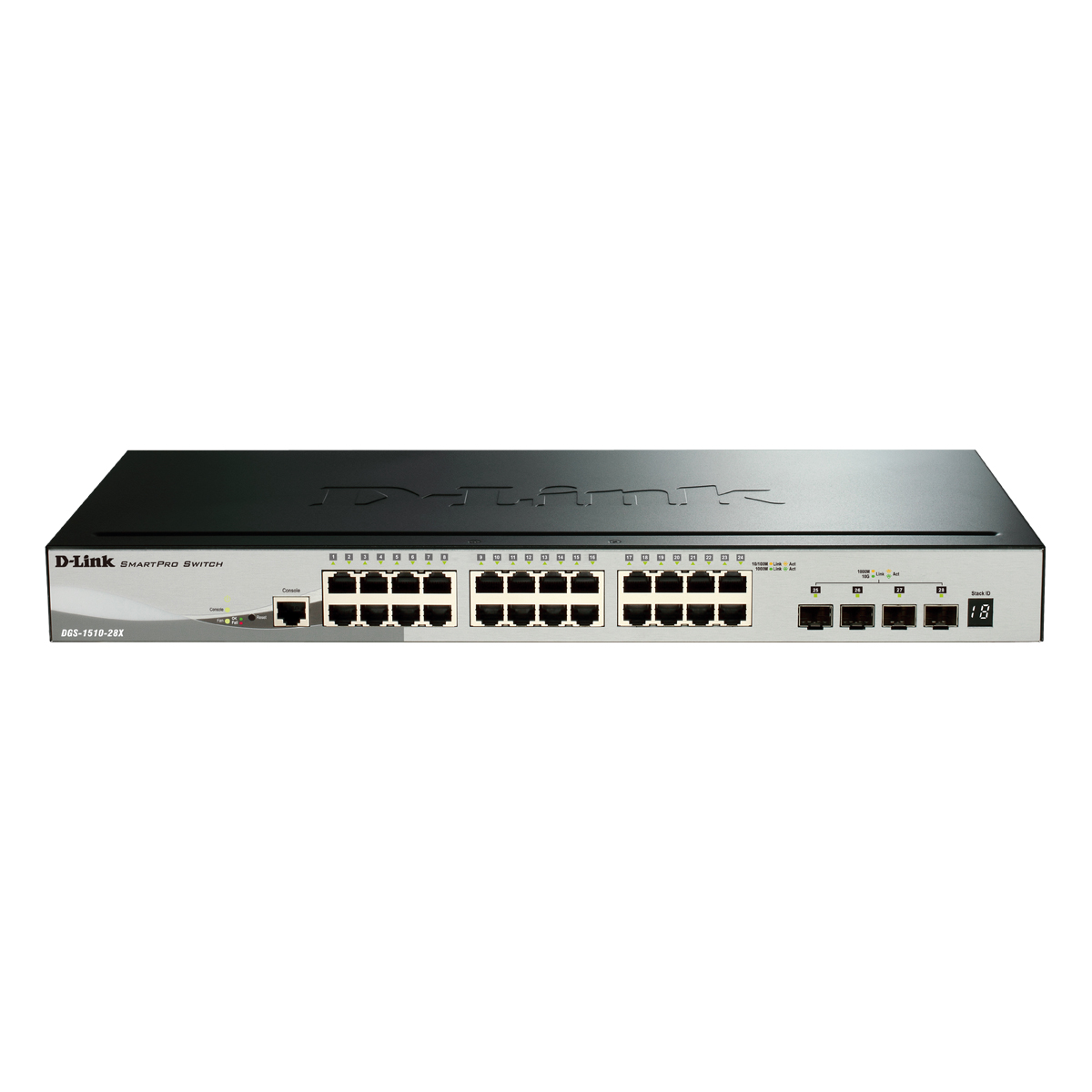 D-Link DGS-1510-28X Smart Managed Switch B-Ware [24x Gigabit Ethernet, 4x 10 Gbit/s SFP+]