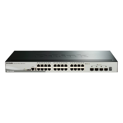 D-Link DGS-1510 Managed L3 Gigabit Ethernet (10/100/1000) Schwarz