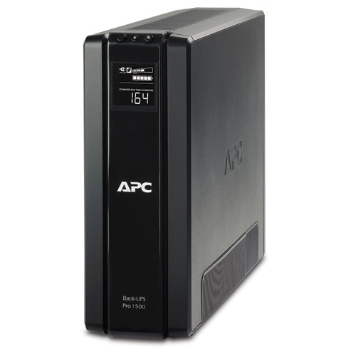 Gebraucht: APC Back-UPS Pro BR1500G-GR USV 1500VA, 865W, Line-Interactive, 6x CEE 7 Schutzkontakt | B-Ware