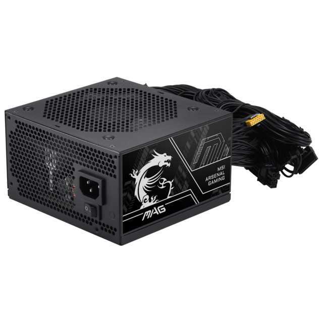 MSI MAG A650BN PCIE5 III power supply