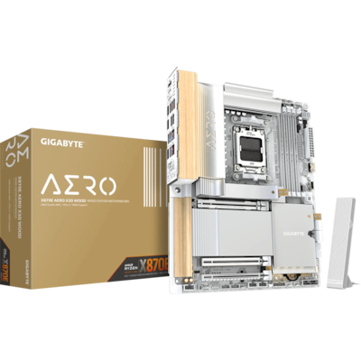 GIGABYTE X870E Aero X3D Wood Mainboard Sockel AM5