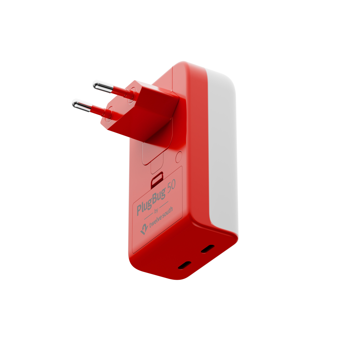 Twelve South PlugBug 50W USB-C Wall Charger with Find My Zeitgleiches Laden von 2 Geräte
