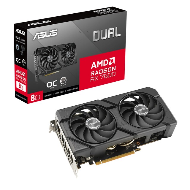 ASUS DUAL RX 7600 EVO OC